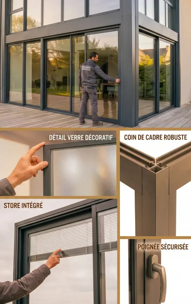 Pose et rénovation de fenêtres et baies vitrées PVC et aluminium sur-mesure à Agde, double vitrage et isolation thermique.