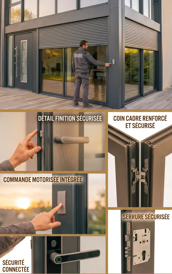 Pose de portes d'entrée blindées, portails et volets roulants motorisés sécurisés à Agde.